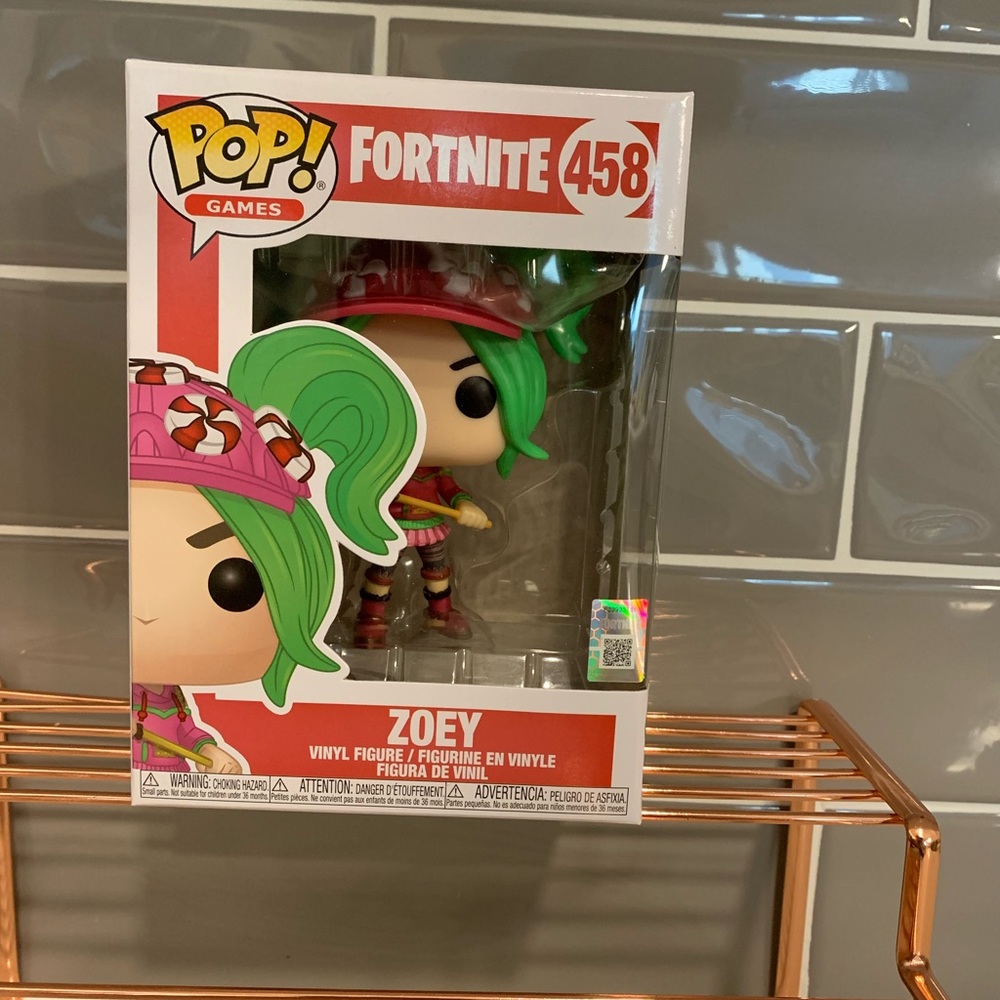 Funko Pop! #458 - Zoey -  Fortnite Game New